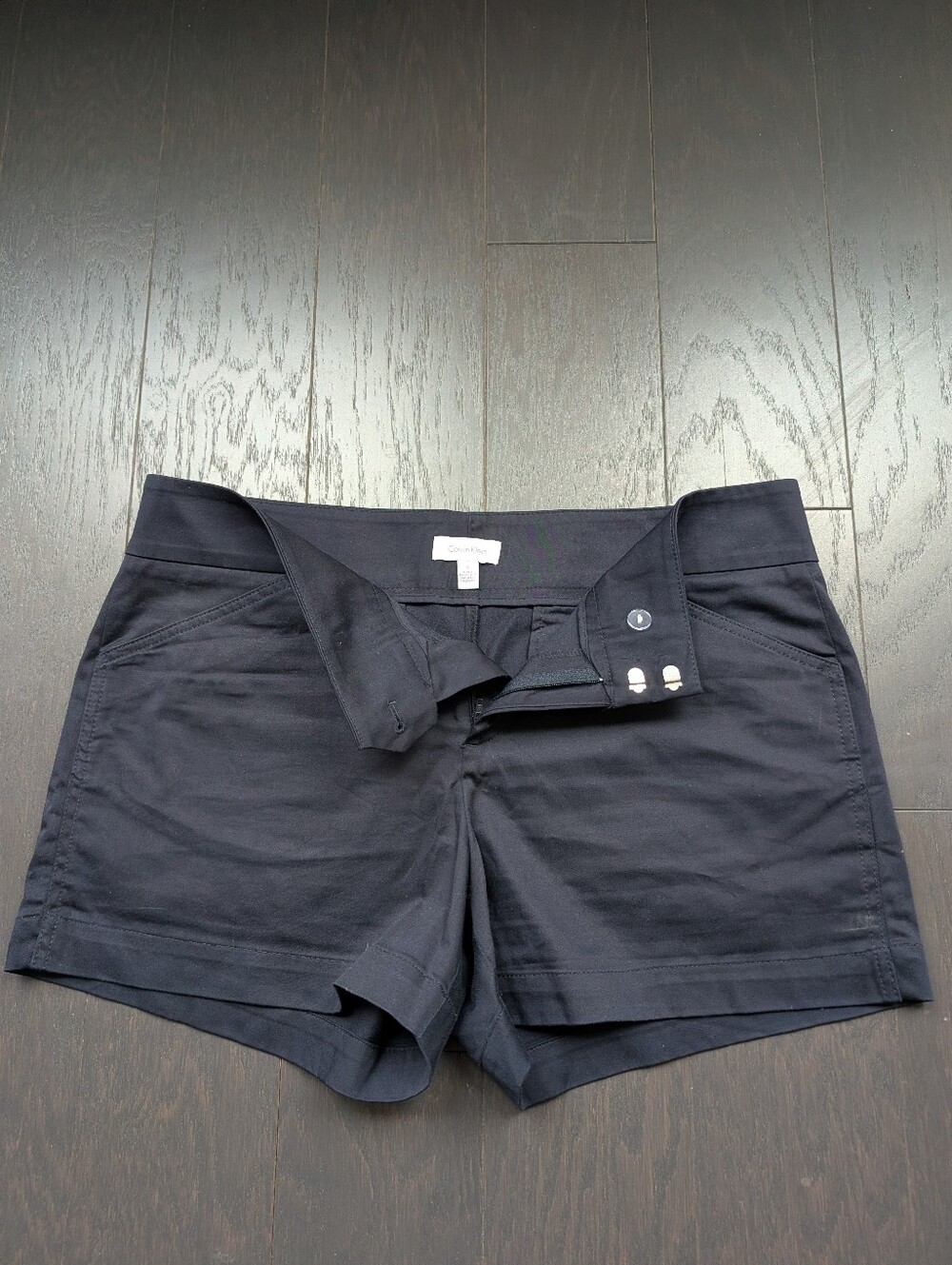 Calvin Klein Navy Blue Casual Shorts - Women's Size 12